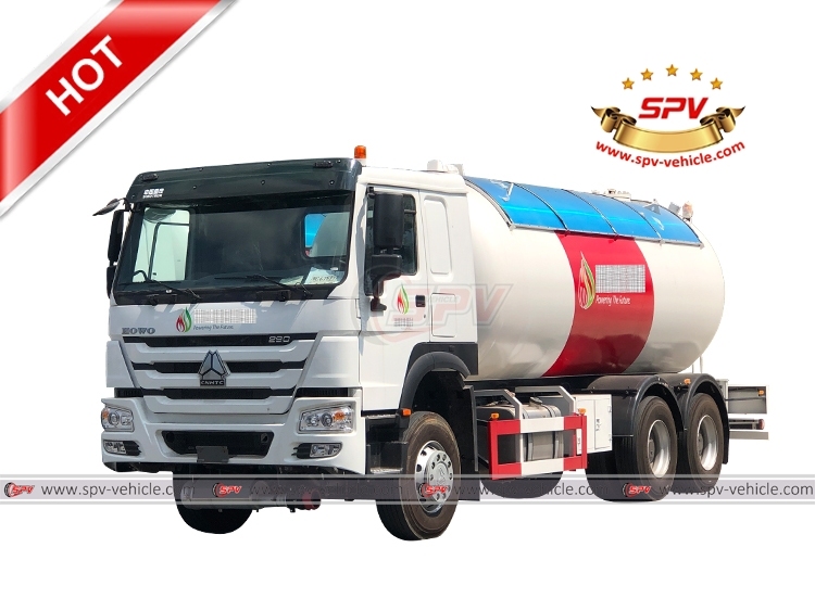 SINOTRUK 20,000L LPG Distribution Truck