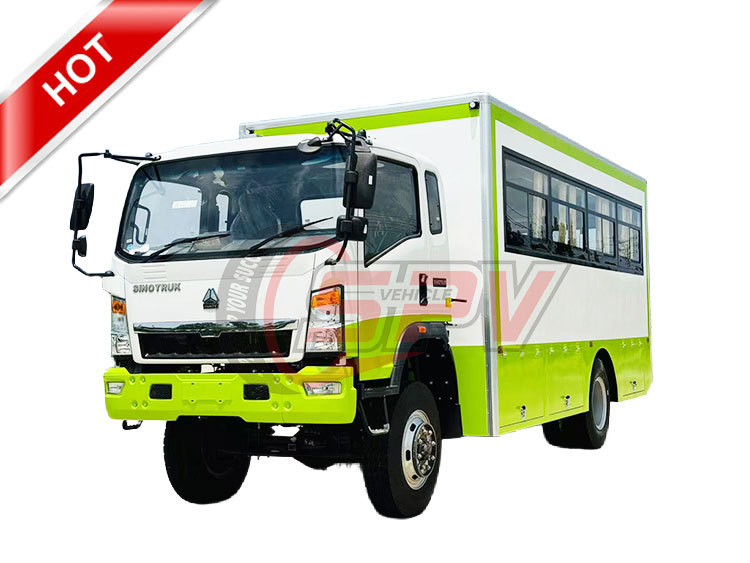 HOWO 4x2 Mini passenger bus