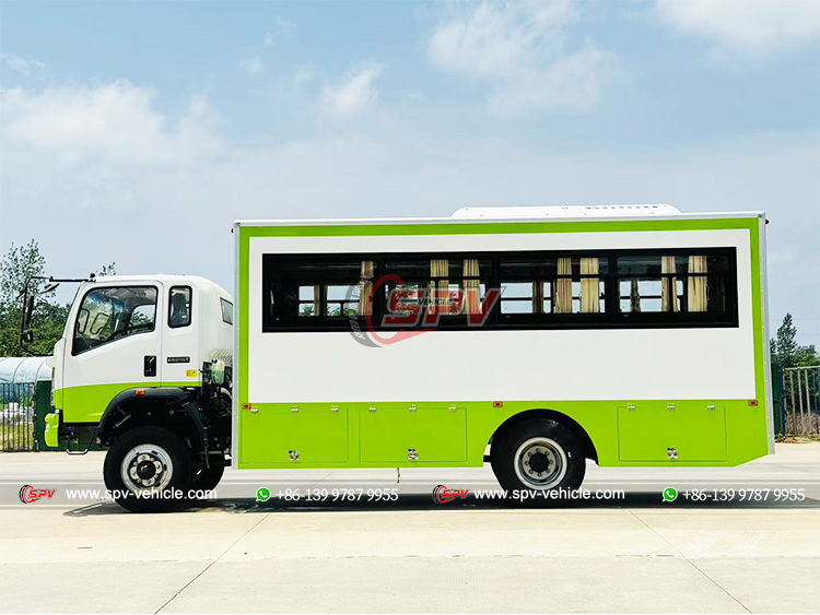 HOWO 4x2 Mini passenger bus