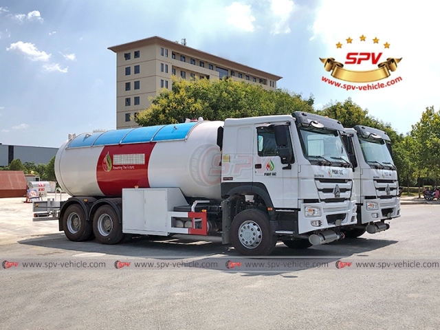 SINOTRUK 20,000L LPG Distribution Truck