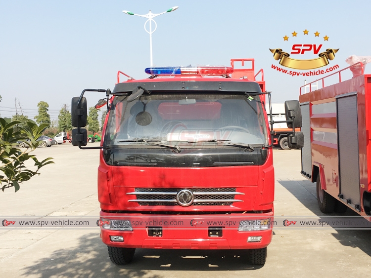 DONGFENG 4,000 Liters Water Fire Truck - Front