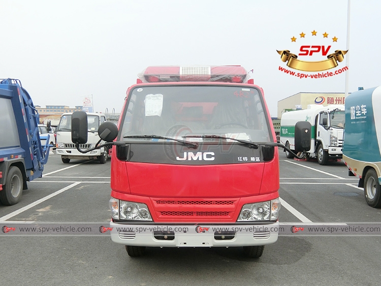 ISUZU 5 Seats Fire Emergency Vehicle - Front