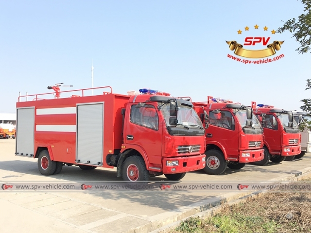 DONGFENG 4,000 Liters Fire Suppression Truck