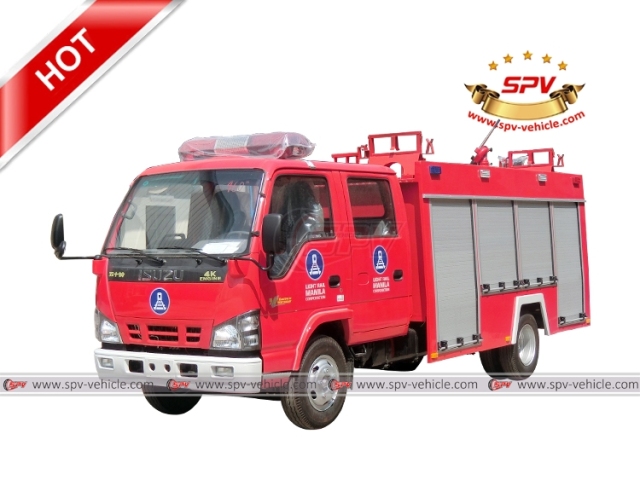 ISUZU 2,500 Liters Water Fire Truck