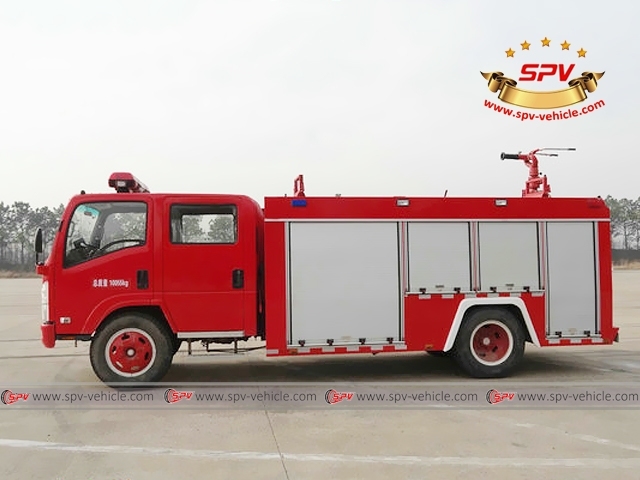 ISUZU 4,000 Liters Fire Response Truck