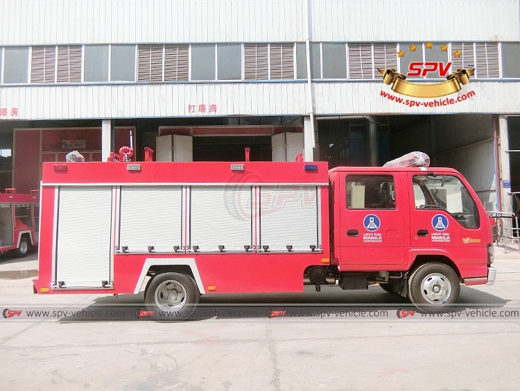 ISUZU 2,500 Liters Water Fire Truck