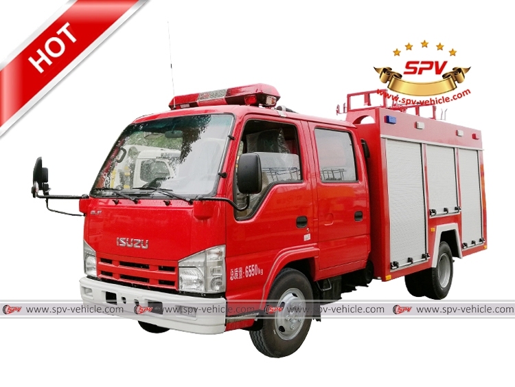 ISUZU 2 CBM Fire Tender Truck