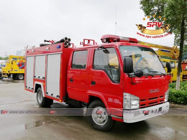 ISUZU 2 CBM Fire Tender Truck