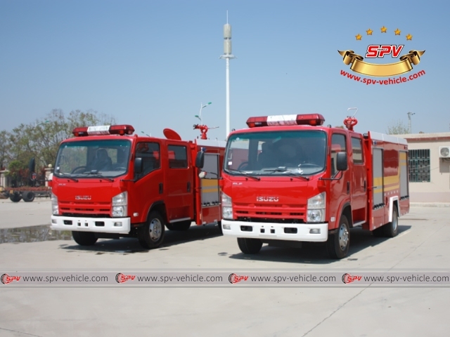ISUZU 4,000 Liters Fire Response Truck