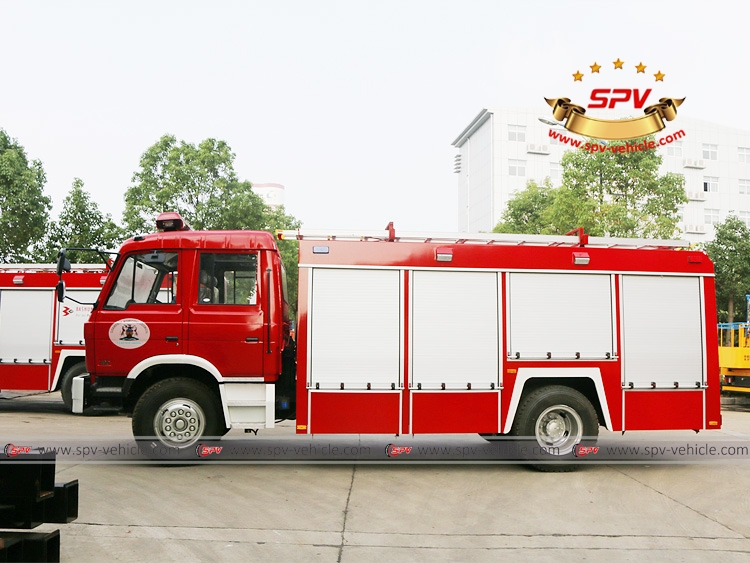 DONGFENG 6,500 Liters Fire Tank Truck - Left