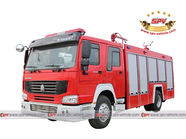 Fire Fighting Equipment-HOWO 4X2 - Front Left