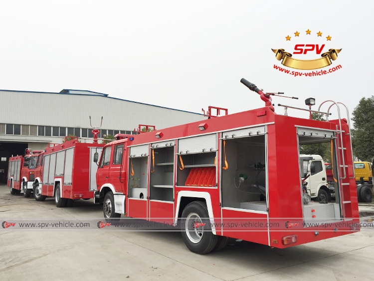 More Shipments of Fire Fighting Trucks to Tajikistan