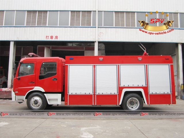 DONGFENG 7 CBM Fire Department Rescue Truck