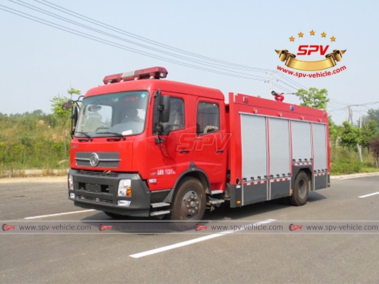 DONGFENG 7 CBM Fire Department Rescue Truck