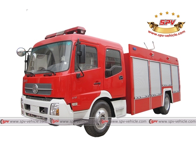 DONGFENG 7 CBM Fire Department Rescue Truck
