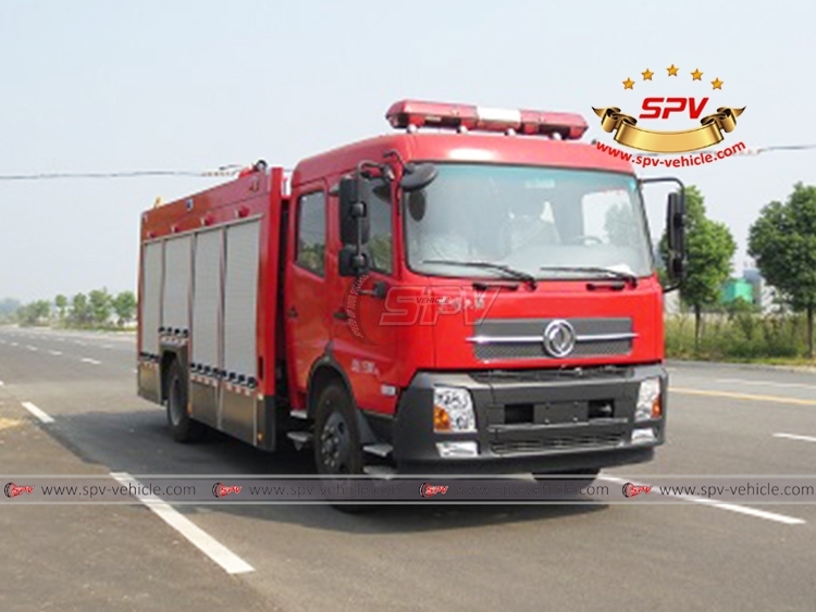 DONGFENG 7 CBM Fire Department Rescue Truck
