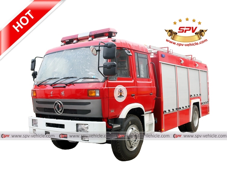 DONGFENG 6500 Liters Foam Fire Truck RHD