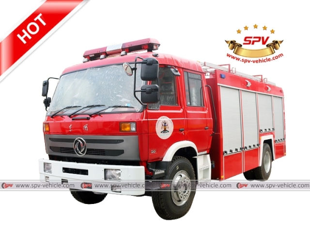 DONGFENG 6500 Liters Foam Fire Truck RHD