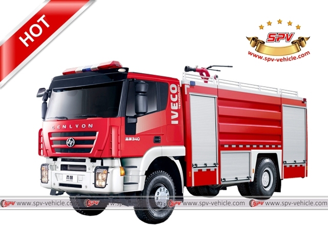 IVECO 7,000 Liters  Fire Department Truck