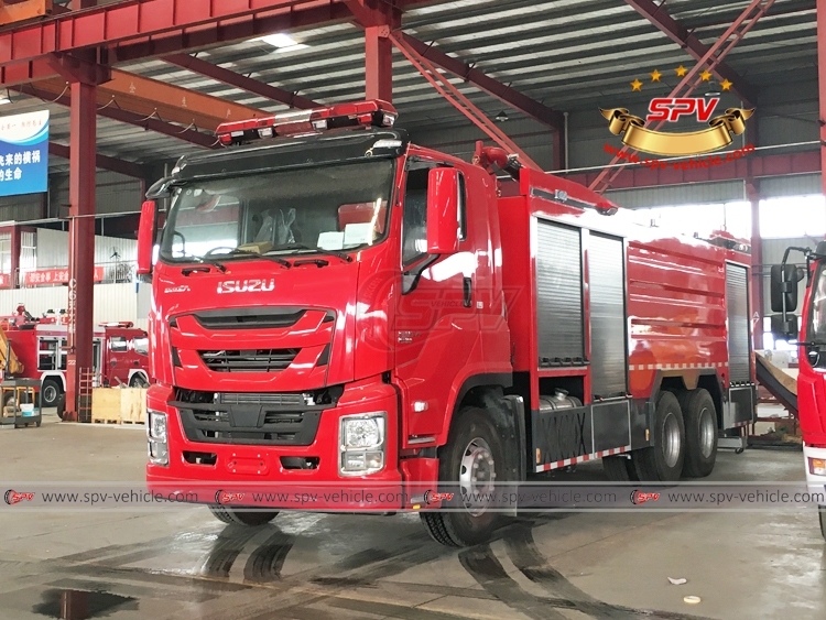 ISUZU 12,000 Liters Fire Rapid Response Truck