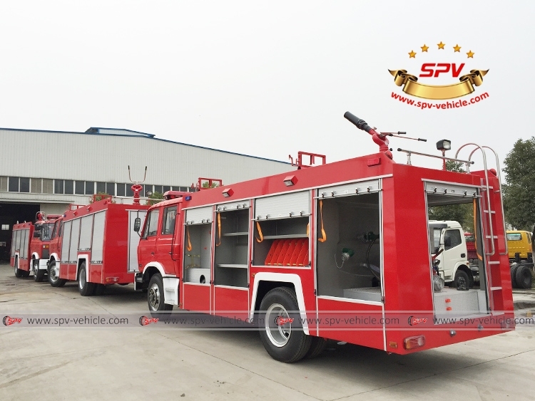 DONGFENG 6500 Liters Foam Fire Truck RHD