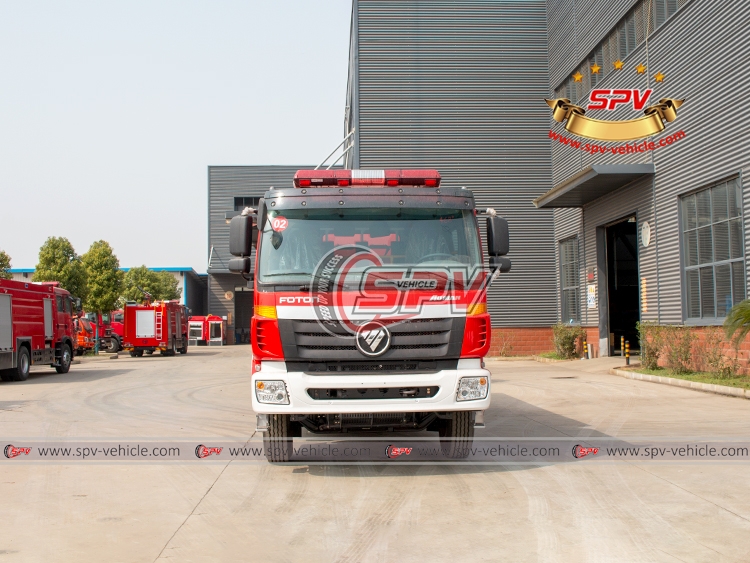FOTON 12,000 Litres Fire Rapid Truck - Front 
