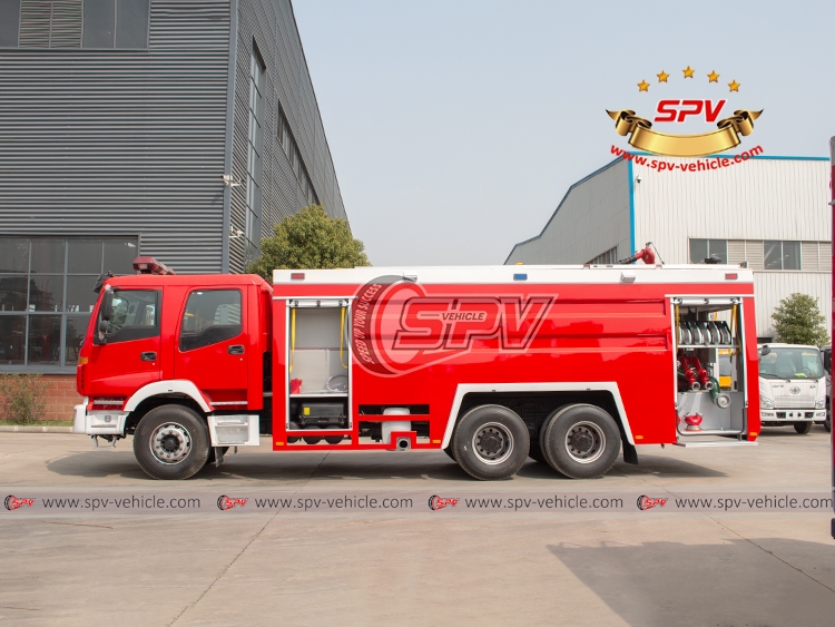 FOTON Heavy-duty Fire Control Truck - Left