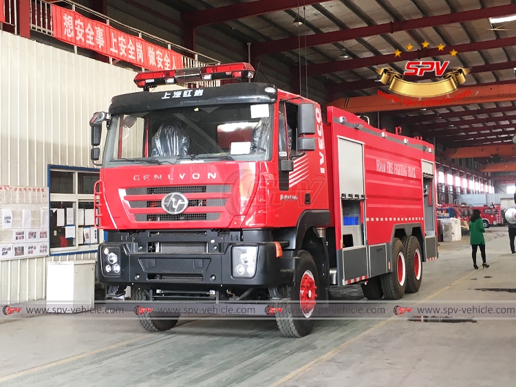 IVECO 12,000L Fire Fighting Truck - Front Left