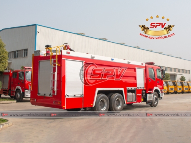 FOTON 12 CBM Mining Fire Truck