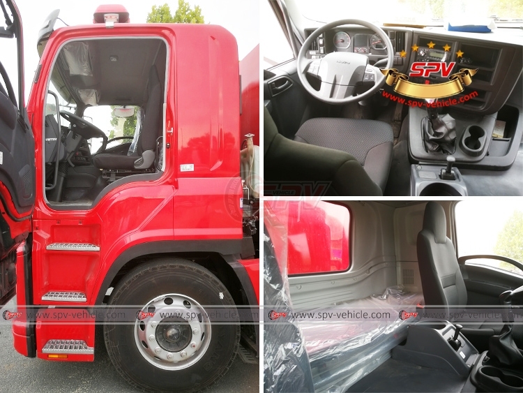 ISUZU 17,000 L Dry-Powder Fire Vehicle