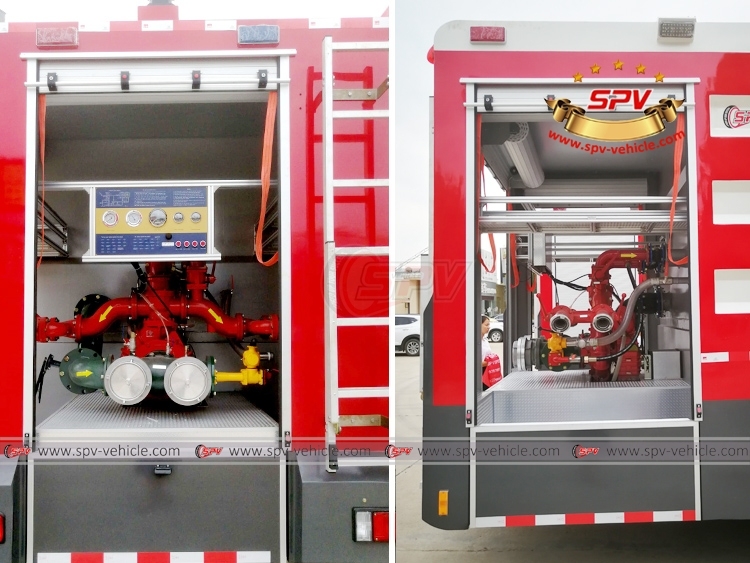 ISUZU 17,000 L Dry-Powder Fire Vehicle