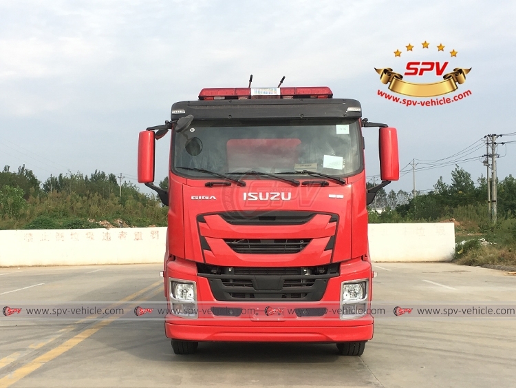ISUZU 17,000 L Dry-Powder Fire Vehicle