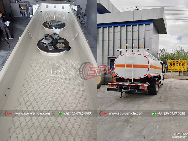 ISUZU 700NPR Fuel Supply Truck Delivered to Mongolia in May of 2026