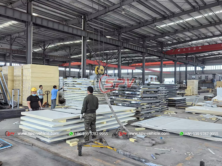 SPV Refrigerator Truck Workshop