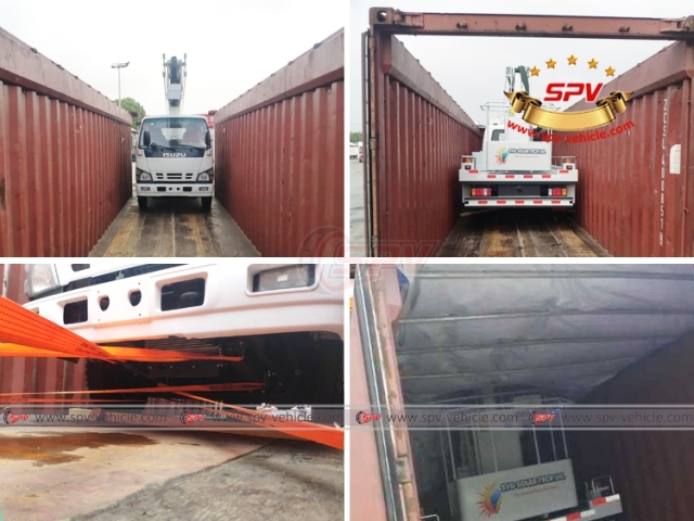 ISUZU 16M Aerial Beamlift Truck