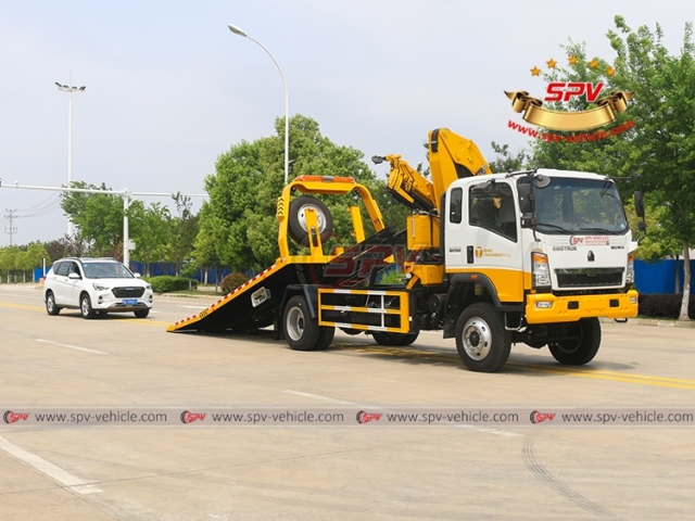 SINOTRUK 5T Off-road Crane Road Wrecker