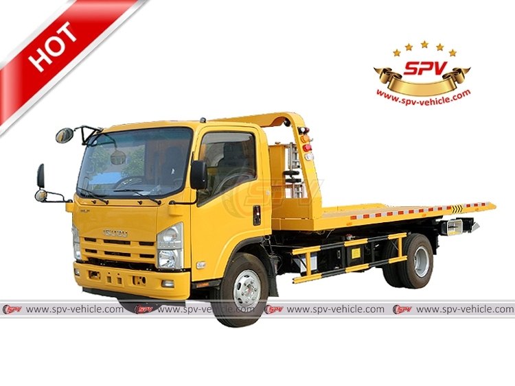 ISUZU 5T Flatbed Road Tow Truck