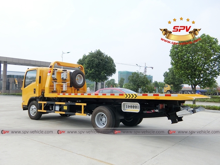 ISUZU 5T Flatbed Road Tow Truck