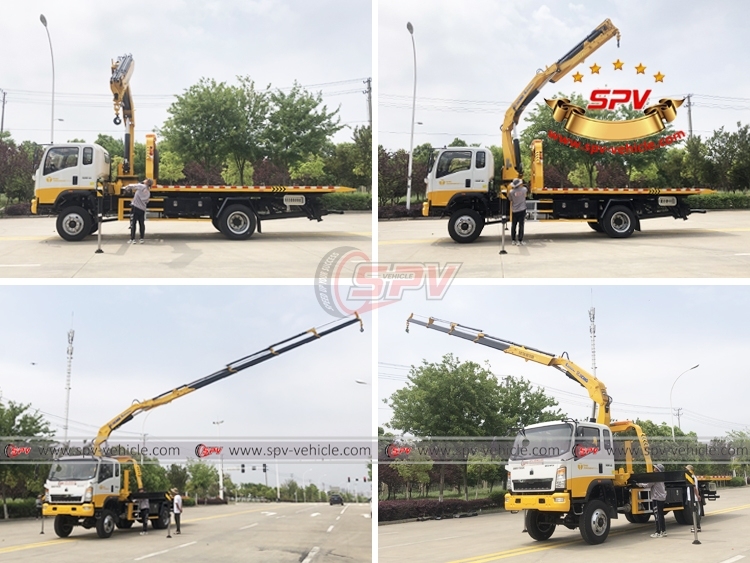 SINOTRUK 5T Off-road Crane Road Wrecker