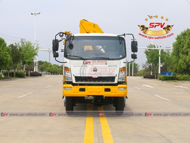 SINOTRUK 5T Off-road Crane Road Wrecker
