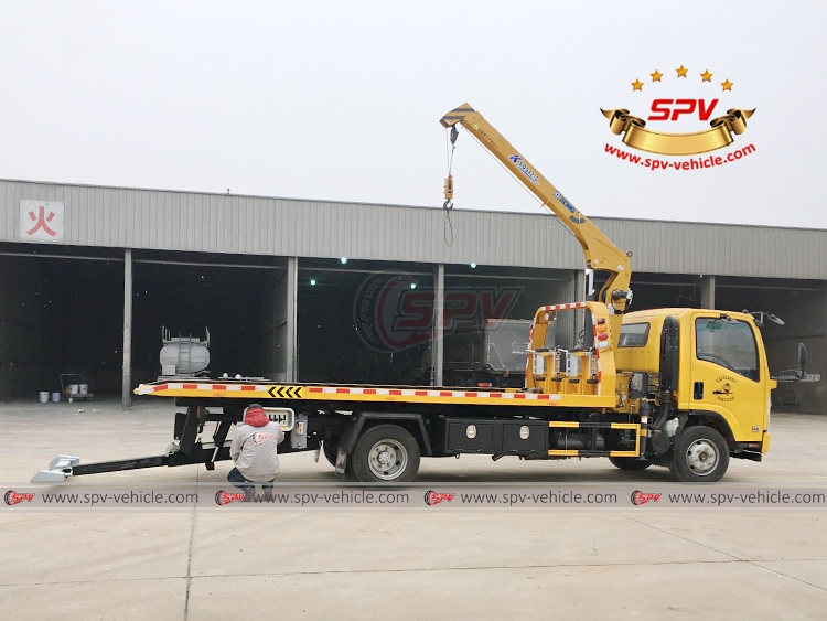 5 Ton Road Recovery Truck with Crane ISUZU - Towing