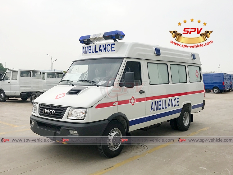 IVECO Medical Ambulance Van - Front Left