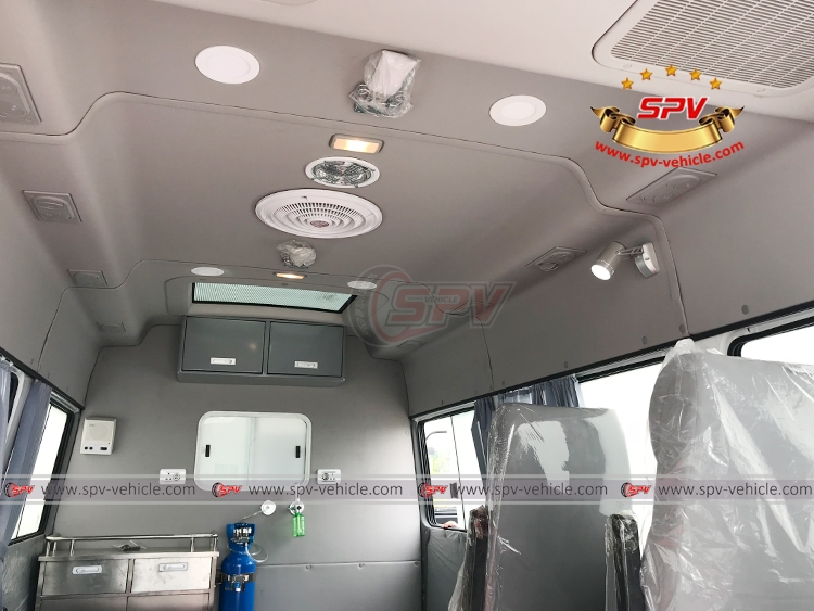 IVECO Medical Rescue Vehicle - Inside detail