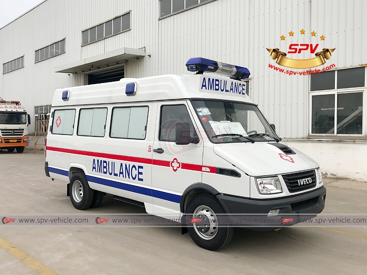 IVECO Medical Transport Vehicle - Front Right