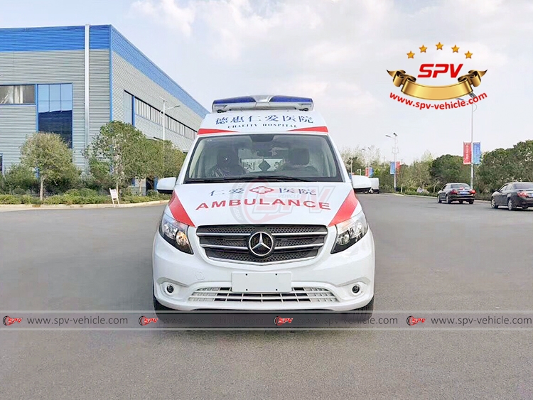 Medical Ambulance Van - Front