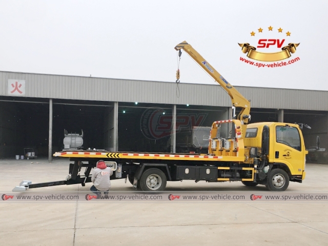 ISUZU 5T Crane Tow Truck