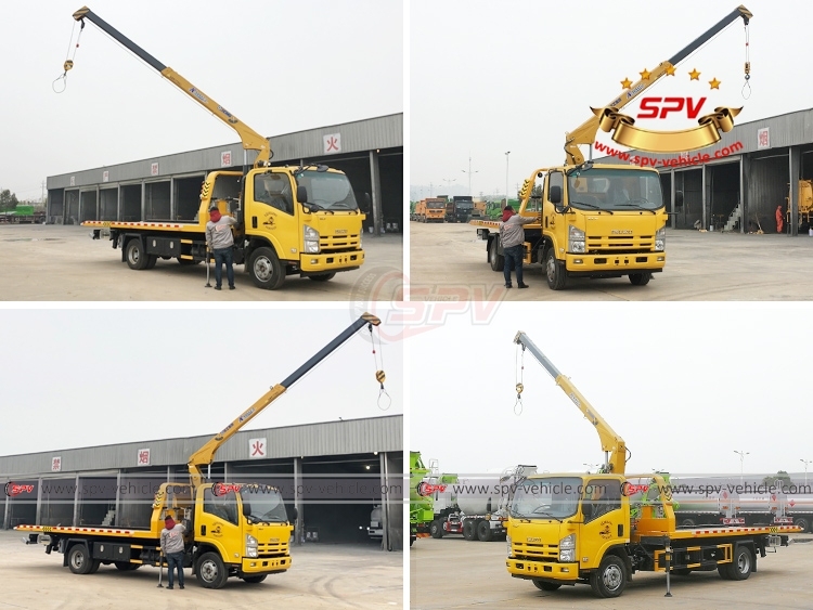ISUZU 5T Crane Tow Truck