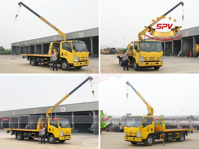 ISUZU 5T Crane Tow Truck