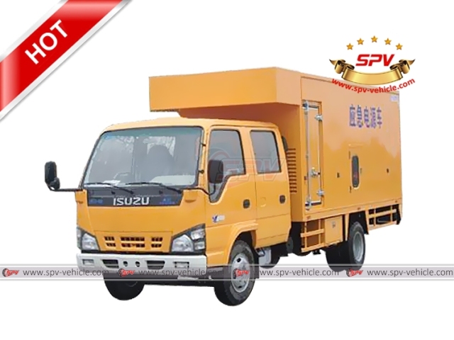 ISUZU 100KW Mobile Generator Truck