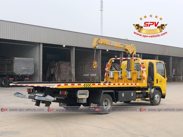 ISUZU 5T Crane Tow Truck